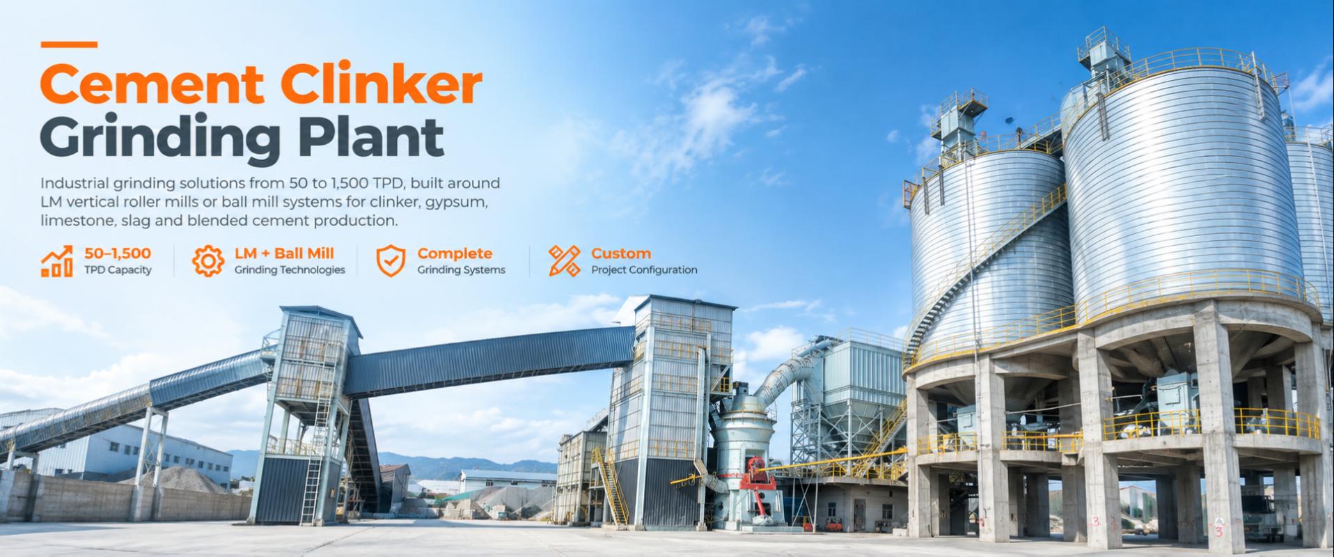 Cement Clinker Grinding Plant