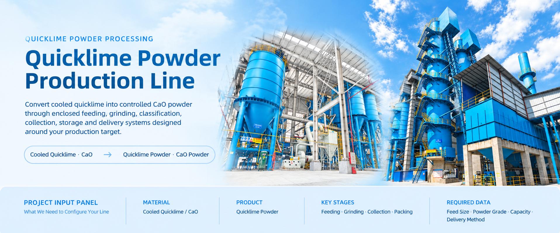 Quicklime Powder Production Line