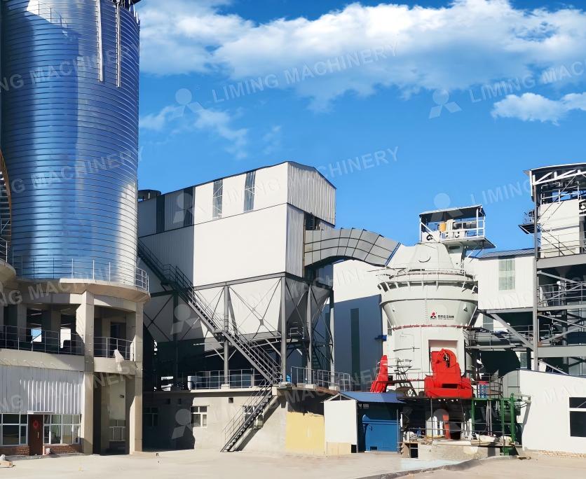 Cement clinker grinding plant project