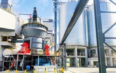 LM vertical roller mill for cement clinker grinding