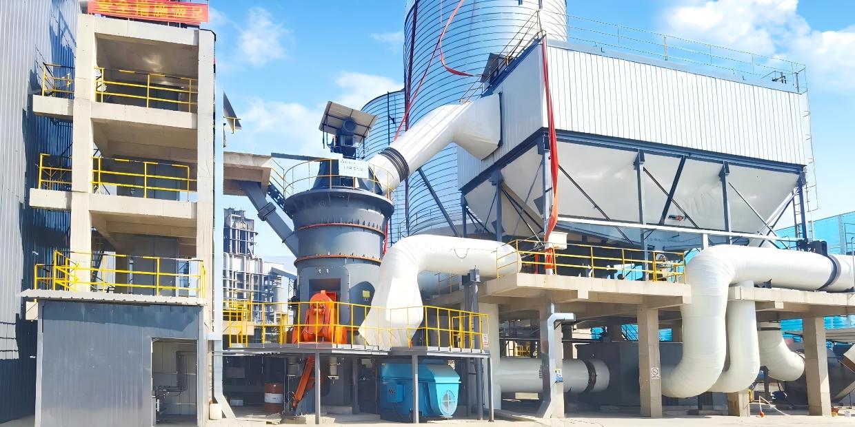 GGBS grinding plant layout