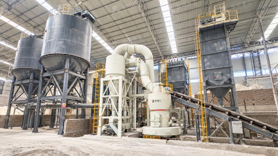 Quicklime powder production and grinding route