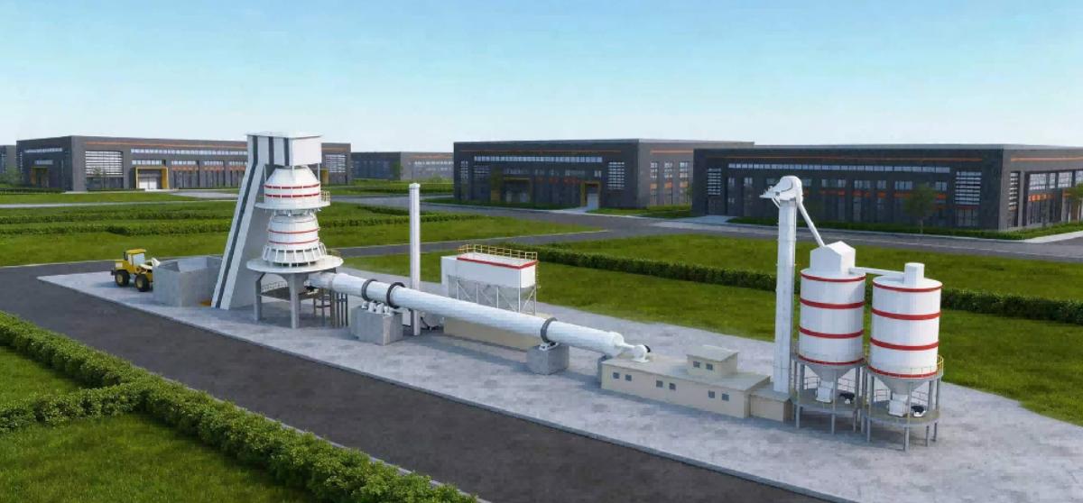 Integrated lime production line with limestone calcination system