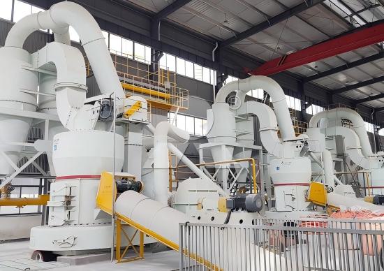 Oil and gas drilling mineral powder processing plant