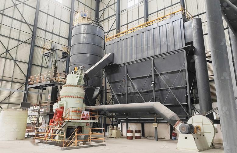 Large-scale quicklime powder plant