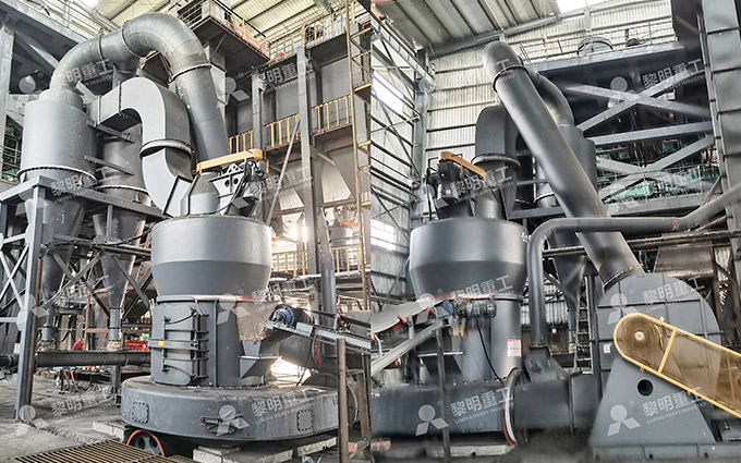 Grinding machine for calcined petroleum coke