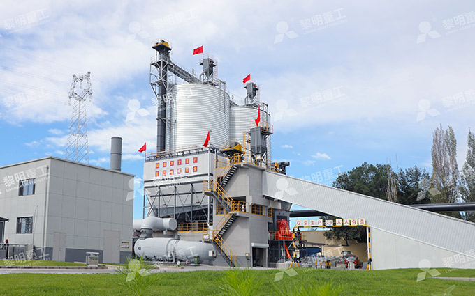 Slag powder grinding production line (600,000 tonnes per year)