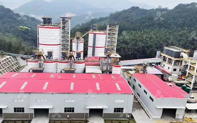 Slag powder production line (400,000 t/year)