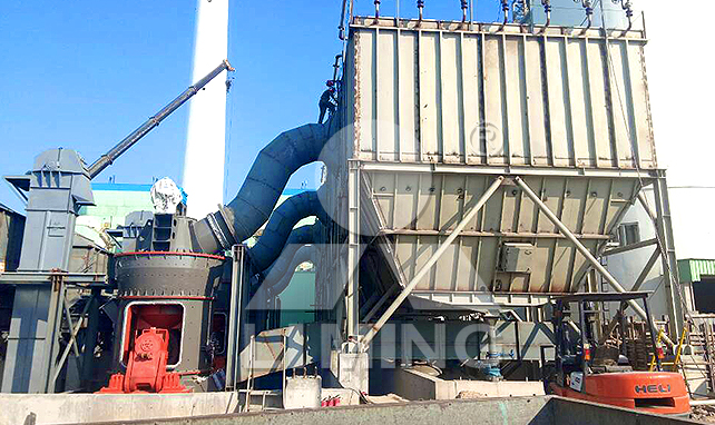 Limestone grinding project for desulfurization in thermal power plants
