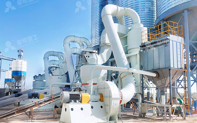 Production line for quicklime powder