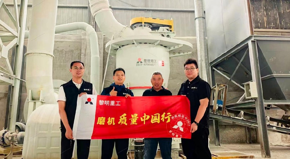 After-Sales Visit for MTW178G Limestone Grinding Line Supporting Power Plant Desulfurization